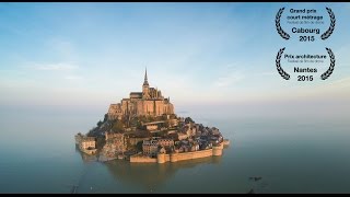 Mont Saint Michel from a drone [upl. by Nirehtac]