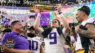 Clemson vs LSU CFP National Championship  College Football Highlights [upl. by Neras]