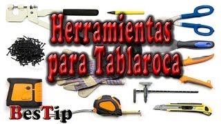 Herramientas Para Tablaroca y materiales [upl. by Ilana]