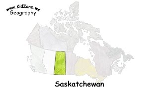 Kidzone Geography Saskatchewan [upl. by Royo]