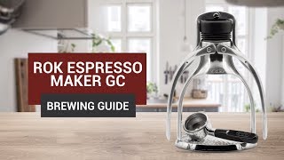 How To use the ROK Espresso Maker GC [upl. by Lesslie]