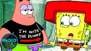 Top 10 Reasons SpongeBob Should End His Friendship With Patrick [upl. by Ecar793]