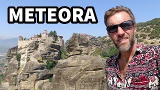 The Incredible Monasteries of METEORA GREECE [upl. by Afatsom]