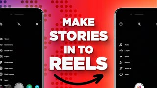 Easy way to make Instagram Reels using Instagram Stories  Tutorial amp Tips [upl. by Aborn]