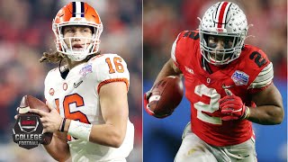 Clemson Ohio State go back and forth in CFP semifinal  College Football Playoff Highlights [upl. by Alek]