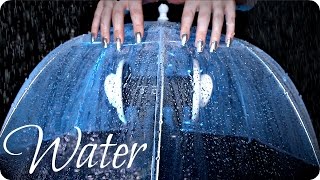 ASMR Umbrella ☔️ Water Spritzing all Around amp On You Brushing Tapping amp Rain Sounds No Talking [upl. by Parrisch503]