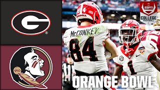 Orange Bowl Georgia Bulldogs vs Florida State Seminoles  Full Game Highlights [upl. by Albin]