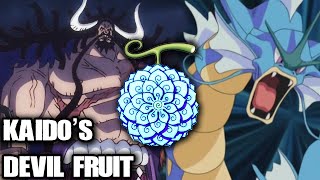 Kaidos Devil Fruit Explained  One Piece Chapter 999 [upl. by Dekeles]