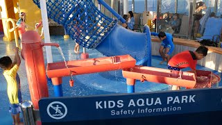 NCL Kids Aqua Park amp Pool on Norwegian Joy [upl. by Dorsey]