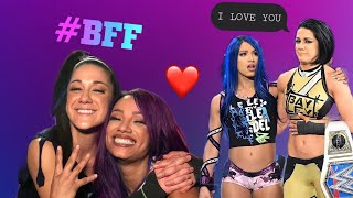 Sasha Banks And Bayley Moments Thnx for 1K sub💜 [upl. by Dulcia245]