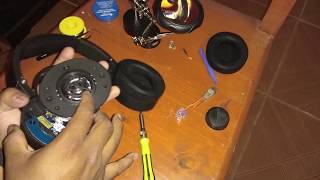 Abrir y Reparar AudifonosHeadSet [upl. by Annayoj]