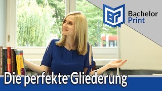 Gliederung amp Aufbau der Bachelorarbeit [upl. by Estelle]