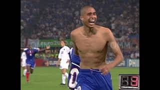 GOLDEN GOAL of David Trezeguet ​France v Italy at 103 ／ UEFA Euro 2000 final [upl. by Ahtar]