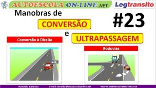 CONVERSÕES  Direita e Esquerda ULTRAPASSAGEM [upl. by Llenal]