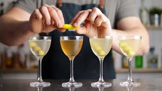 Beginners Guide for Making Martinis [upl. by Bartie]