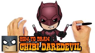 How to Draw Daredevil  Marvel Comics [upl. by Hepzi]