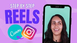 How to CREATE an INSTAGRAM REEL in Canva [upl. by Etta]