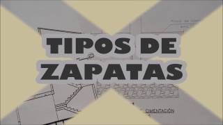 TIPOS DE ZAPATAS [upl. by Hamachi277]