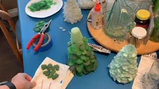 Sea Glass Tree Tutorial [upl. by Anesor]