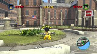 Lego Marvel Super Heroes Yorkville Gold Brick HD Wii U [upl. by Enitsugua]