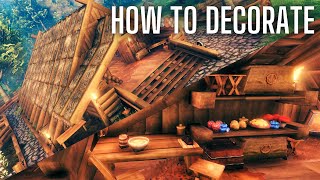 Valheim How To Make A Simple House Better  Decoration GuideTime Lapse [upl. by Suzy91]