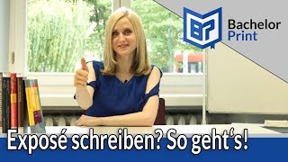 Exposé schreiben für die Bachelorarbeit amp Masterarbeit [upl. by Oelak]