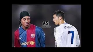 Ronaldinho VS Cristiano Ronaldo ● Crazy Skills Football [upl. by Ndnarb932]