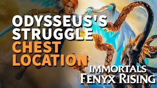 Odysseuss Struggle Chest Location Immortals Fenyx Rising [upl. by Sande]