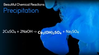 Beautiful Chemical Reactions  Precipitation [upl. by Gardie]