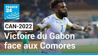 CAN2022  le Gabon victorieux face aux Comores 10 • FRANCE 24 [upl. by Ainar838]