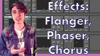 How To Mix Vocals  Phaser Flanger Chorus Doubler  Ableton Lessons [upl. by Llyrpa]