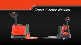 Toyota Material Handling  Advantages of Electric Pallet Jacks amp Stackers [upl. by Waddington]