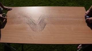 P and S waves on a slinky [upl. by Lunetta]