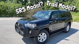 2021 Toyota 4Runner on a budget The 4Runner SR5 model [upl. by Ennalorac]