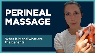 Perineal Massage How To Do It [upl. by Yendyc]