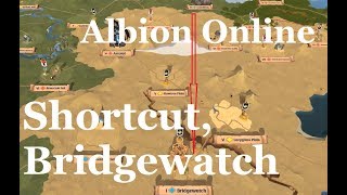 Albion Online  Caerleon to Bridgewatch fast almost safely [upl. by Eentihw]