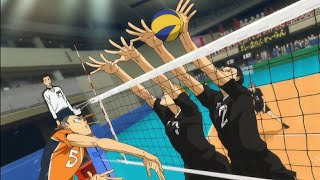 Karasuno vs Inarizaki  LAST POINT  Haikyuu To The Top [upl. by Pedrotti]