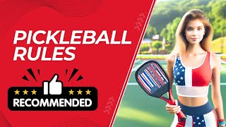 Pickleball Rules  How to play Pickleball  Beginners Guide [upl. by Ailina]