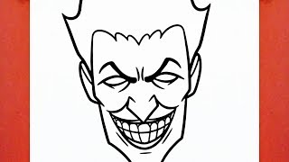 HOW TO DRAW THE JOKER [upl. by Divd]