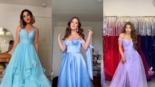 Top Prom Dresses on TikTok Compilation 2021👗💞 [upl. by Kaycee]