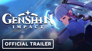 Genshin Impact  Official Kamisato Ayaka Character Demo Trailer [upl. by Weihs]