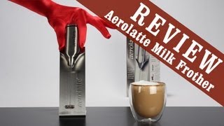 Aerolatte Milk Frother  Exclusive Review [upl. by Norrek]