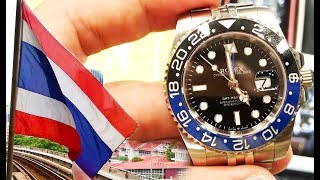 The Rolex Watches of MBK in Bangkok Thailand [upl. by Hijoung761]