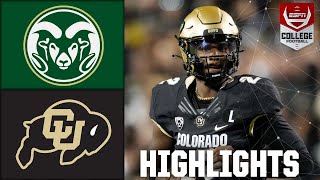 Colorado State Rams vs Colorado Buffaloes  Full Game Highlights [upl. by Raquela]