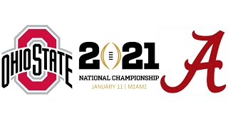 2021 CFP National Championship 3 Ohio State vs 1 Alabama Highlights [upl. by Judenberg123]