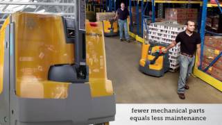 The Jungheinrich® EJE 120 Electric Walkie Pallet Jack [upl. by Edmanda288]