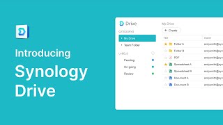 Introducing Synology Drive  Synology [upl. by Trimmer]