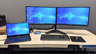 Dual monitors and docking station training video [upl. by Odla175]