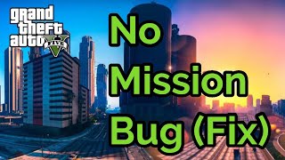 No Mission Bug fix on GTA V [upl. by Ayor703]