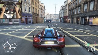 Koenigsegg Agera RS  Forza Horizon 4  Logitech g29 gameplay [upl. by Cato]